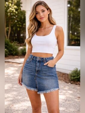 Denim BNWT Free People Skirt